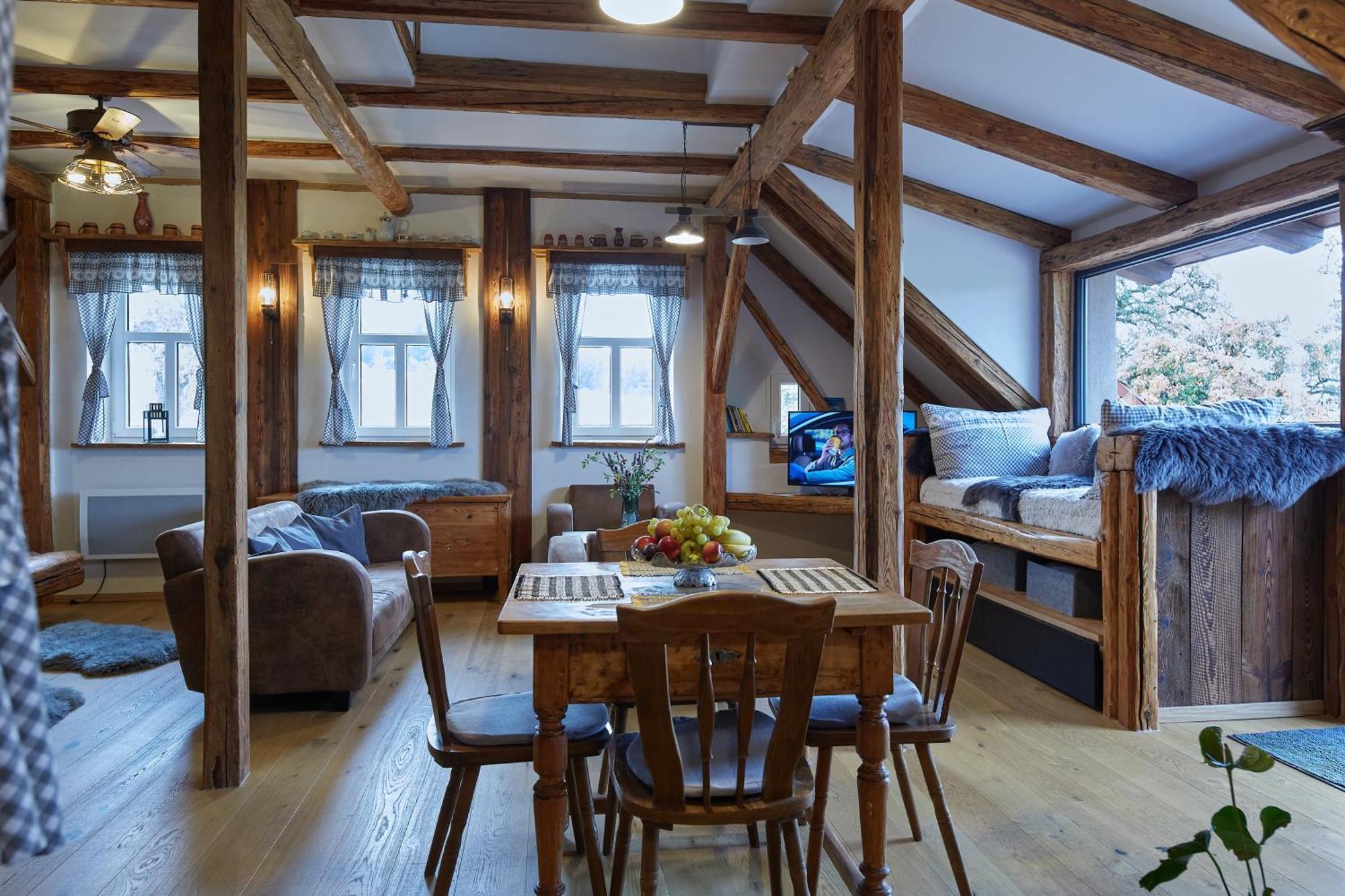 Božská usedlost Prackov Exterior foto