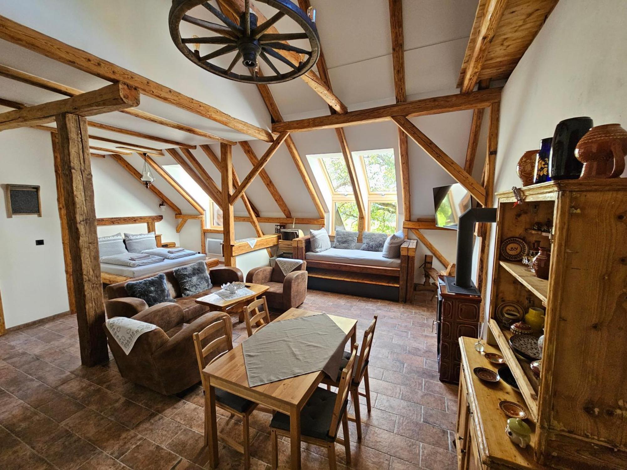 Božská usedlost Prackov Exterior foto