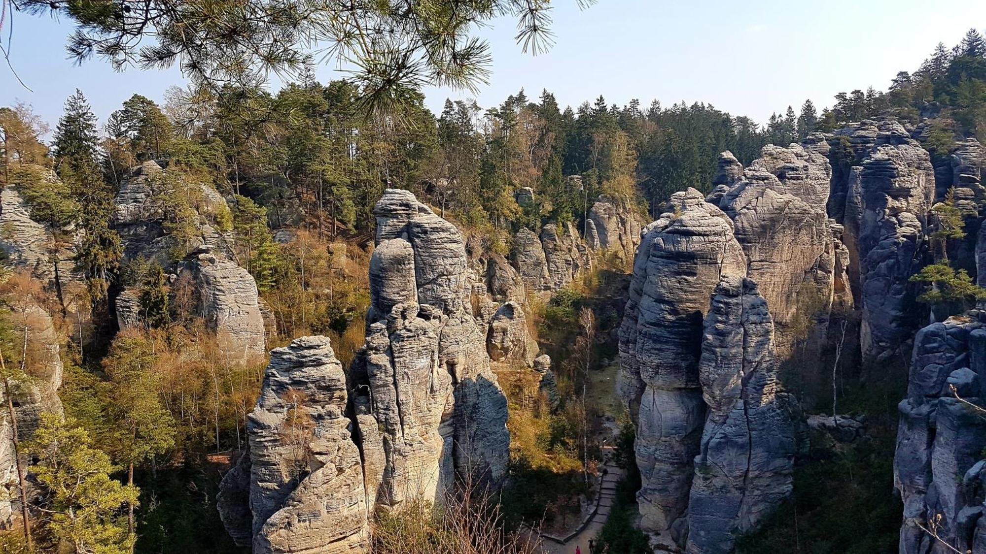 Božská usedlost Prackov Exterior foto
