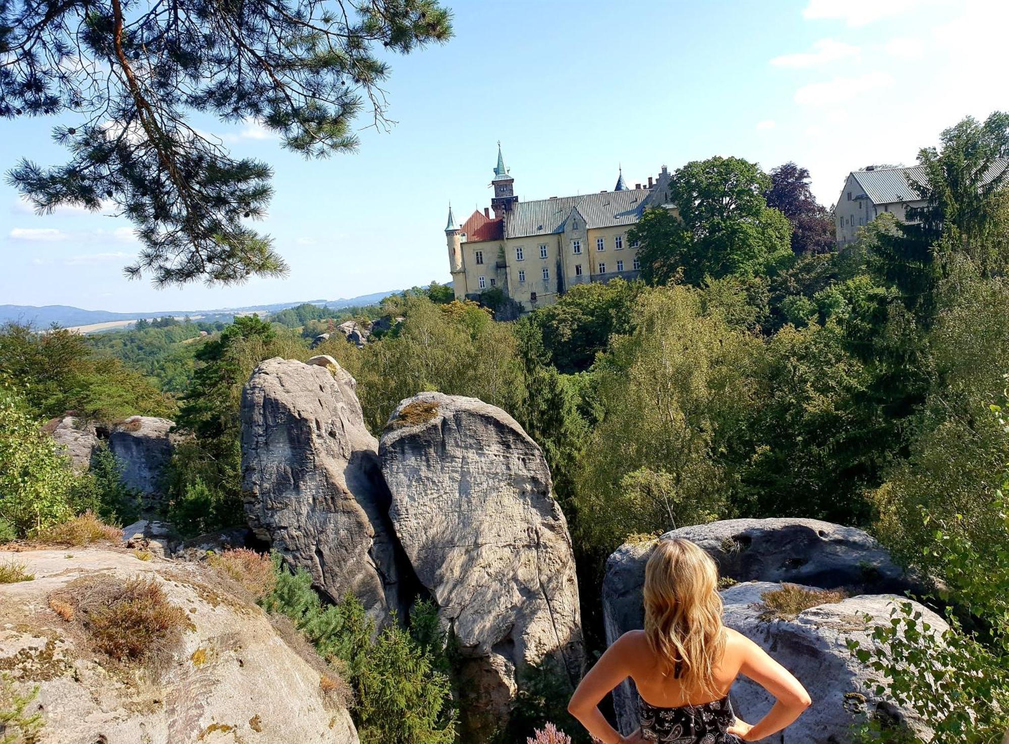 Božská usedlost Prackov Exterior foto